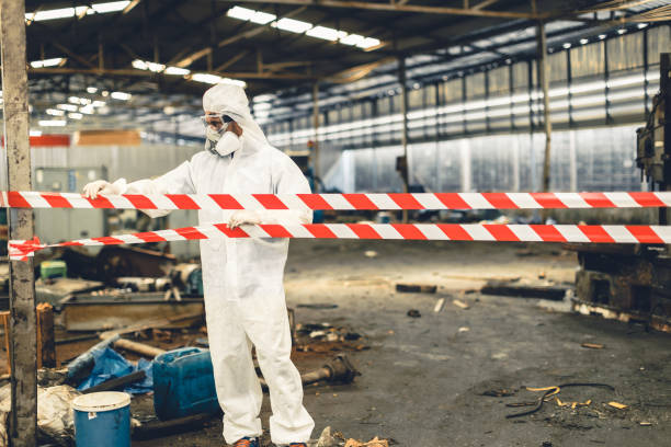 Professional Drug Lab Cleanup technician working in Hartford, SD